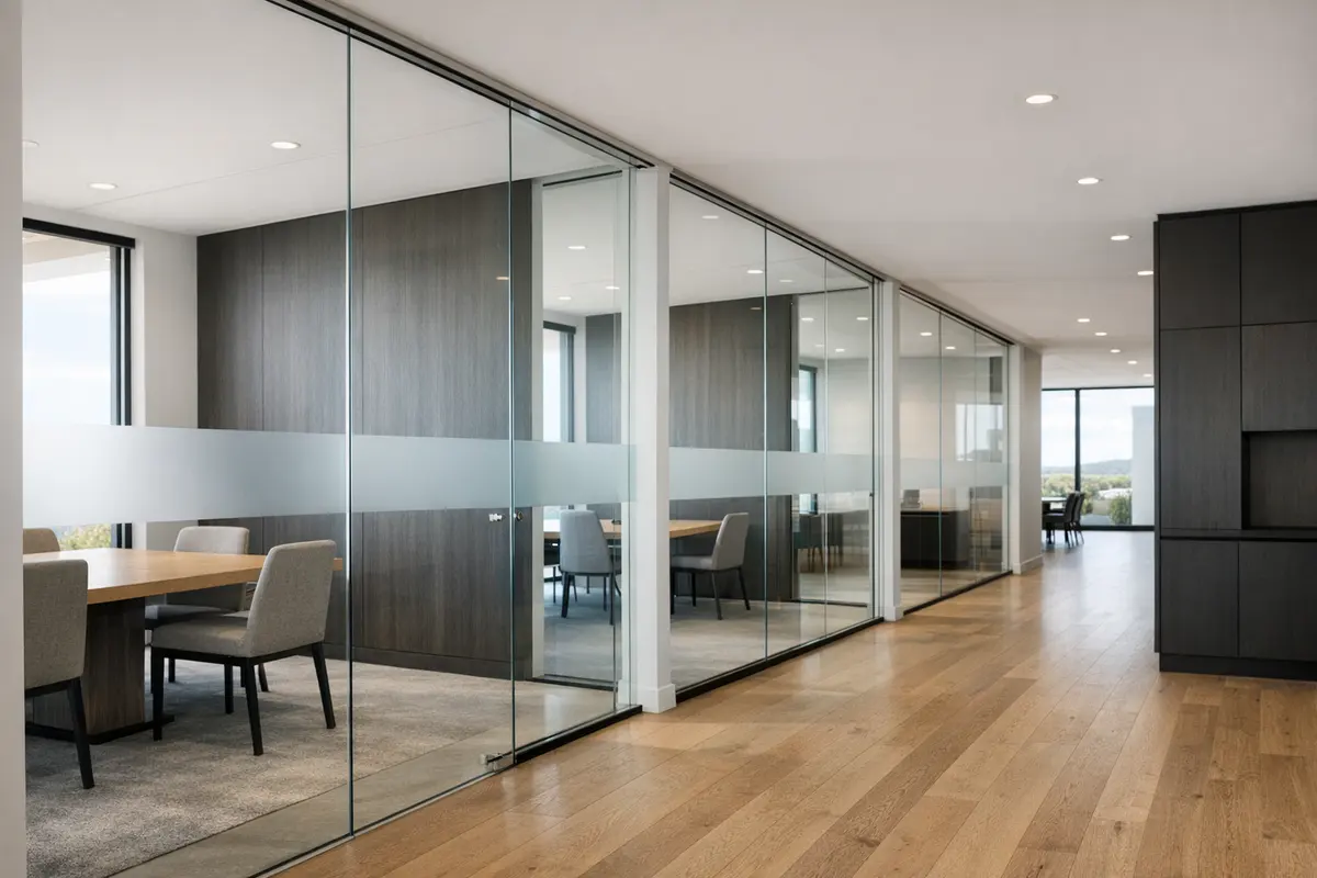 Glass Partitions & Office Fitouts by Professional Fitouts